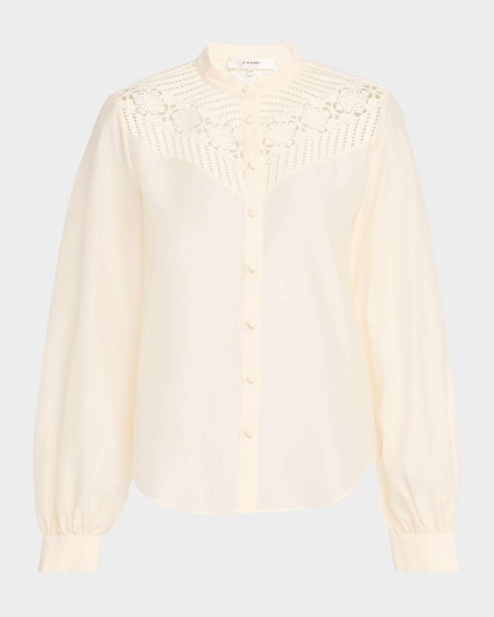 The Crochet Inset Blous